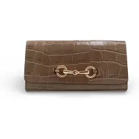 Cheval Firenze Porte-monnaies 'GRANT CROC' taupe