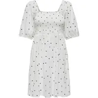 ONLY Robe noir / blanc