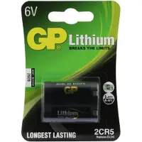 GP Batteries 2CR5 1-P batterie pour appareil photo/caméscope Lithium