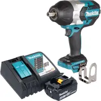 Makita DTW 1004 RM1 Clé à choc sans fil 18 V 1050 Nm 1/2" Brushless + 1x batterie 4,0 Ah + chargeur