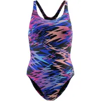 Speedo Maillot de bain Hyperboom Allover Print Medalist Femme