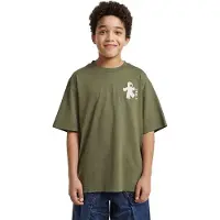 G-Star D29761-01 Oversized Short Sleeve T-shirt Vert 8 Years Garçon