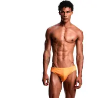 Emporio Armani pour homme. EM000573_AF20424 Maillot de bain orange Slip Style (XXL), Beachwear, Polyamide