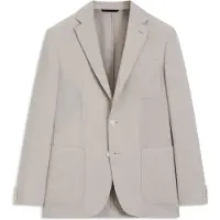 BOSS Blazer Slim en laine vierge à micro motif