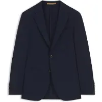 BOSS Veste de costume Slim en laine vierge et soie