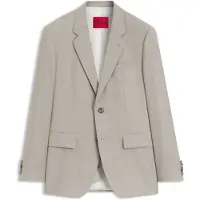 HUGO Veste de costume Modern en twill stretch