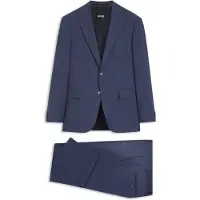BOSS Costume Regular deux pièces en mohair stretch chiné