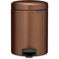 Brabantia Newicon 5 L Recycling Bin Marron
