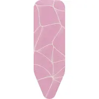Brabantia Bügelbrettbezug B mit 2 mm Schaumstoff 124 x, Repassage + entretien du linge : accessoires, Pink, Rose
