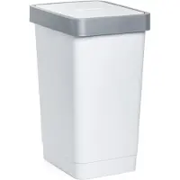 TATAY 1105000 Seau basculant SMART 25 L, blanc
