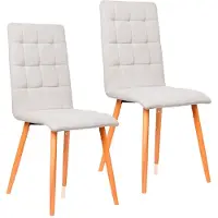 Furniture Style Ensemble De Chaises Nadia 75.5x75x24.4 Cm 4 Unités