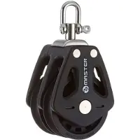 Tersma Double Bearing Pulley 35 Mm Argenté