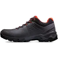Mammut - Chaussures de randonnée en GORE-TEX&reg; - Mercury IV Low GTX M Titanium/Hot Red en Cuir - Taille 45 1/3 - Gris