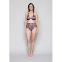 JOOP! Bas de bikini ' Leopard Beach ' marron / rose / noir