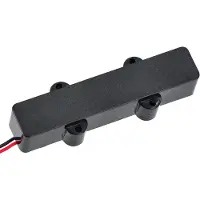 Fazley 10593 micro chevalet à simple bobinage pour basse, noir