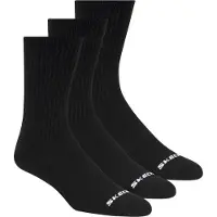 SKECHERS Unisexe, Chaussettes, 3pk Unisex Non Terry Crew, (Lot de 3, 43 - 46)