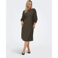 ONLY Carmakoma Robe 'CARFannil' chocolat