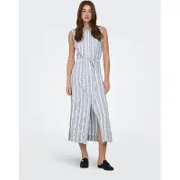 ONLY Robe-chemise 'ONLGoa' bleu clair / blanc