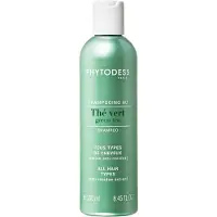 Phytodess Shampooing au Thé Vert - Soin pour Tous Types de Cheveux 250ml - Action Anti-Résidus et Purifiante