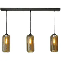 Masterlight Lampe suspension en verre Quinto 3