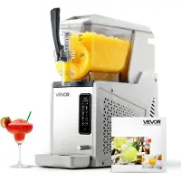 Vevor Machine à granités 1 x 3 L, machine à granités 350 W (pas besoin de glace), machine à margarita électrique avec fonction d'auto-nettoyage