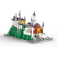 Wange Château de Neuschwanstein — blocs de construction emboîtables - 6226