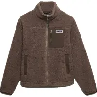 Superdry Veste en polaire 'HERITAGE' marron / umbra