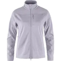 Fjall Raven - Polaire zippée en polyester recyclé - Abisko Lite Fleece Jacket W Lavender Mist pour Femme - Taille S - Violet