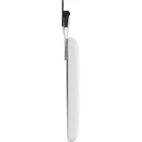 vidaXL Tête de lit suspendue , tissu blanc