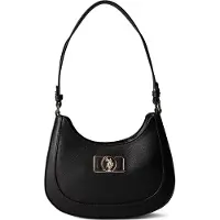 U.S. POLO ASSN. Sac bandoulière 'Jones Chic' or / noir