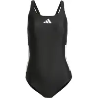Adidas Maillot de bain sport noir / blanc