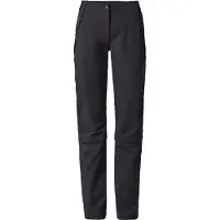 Vaude Farley Stretch Capri T-zip Iii Pants Noir 42 / Long Femme