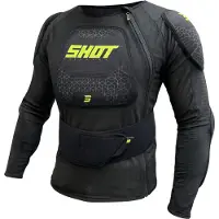 Shot Race Gear Airlight Long Sleeve Protection T-shirt Noir 2XS