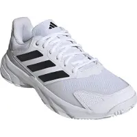 Adidas Chaussure de sport 'CourtJam Control 3' gris / noir / blanc