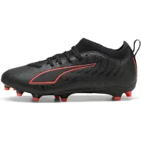 Puma Garçons, Chaussures de football, ULTRA 6 MATCH FG/AG Jr (37), Rouge, Noir