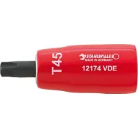 Stahlwille 02390040 Boca De Llave De Vaso 3/8", Vde 12174 Vde T40