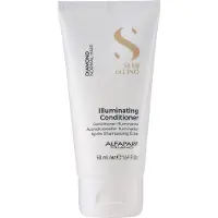 Alfaparf Milano Semi di Lino Diamond Illuminating après-shampoing éclaircissant pour des cheveux éclatants et faciles à coiffer 50 ml