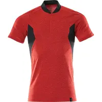 Mascot Polo rouge/noir, taille S ONE 18083-801-20209