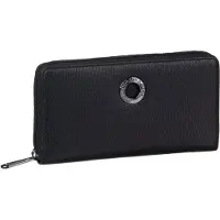 Mandarina Duck Mellow Leather Fzp61 Woman Wallet Noir Femme