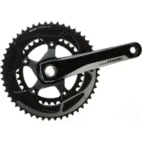 Sram 00.6118.250.004 Ensemble de manivellesRival22 BB30 34-50Z. Yaw 172,5mm,11vitesses, sans boîte de pédalier, noir (1 kit)