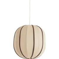 Light & Living Lampe pendante Japandi Esmiria Ø 51cm - brun foncé