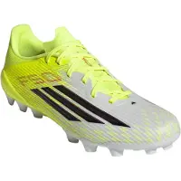 Adidas Chaussure de foot 'F50 League 2G/3G' jaune clair / noir