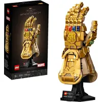 LEGO Marvel : Gantelet de l'Infini, maquette du gant de Thanos des Avengers, cadeau pour hommes et femmes et fans de super-héros, set de construction pour adultes, collection 76191