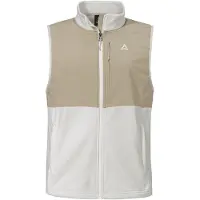 Schöffel Gilet de sport beige / blanc