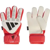 Adidas Predator Match Fingersave Junior Goalkeeper Gloves Blanc 3 Enfants