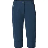 Vaude Farley Stretch Capri Iii Pants Bleu 46 Femme