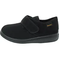 Fischer Chaussures de marque Fischer, chaussures orthopédiques pour femmes, chaussons, couleur noire, pour le quotidien
