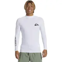 Quiksilver Upf50 Long Sleeve Rash Guard Blanc M Homme