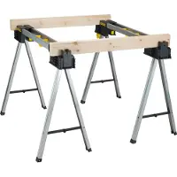 Stanley - Lot de 2 Tréteaux haute capacité charge 900 Kg