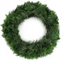Kadax Couronne de Noël Décoration de Noël 45 cm